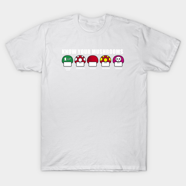 Know Your Mushrooms T-Shirt-TOZ